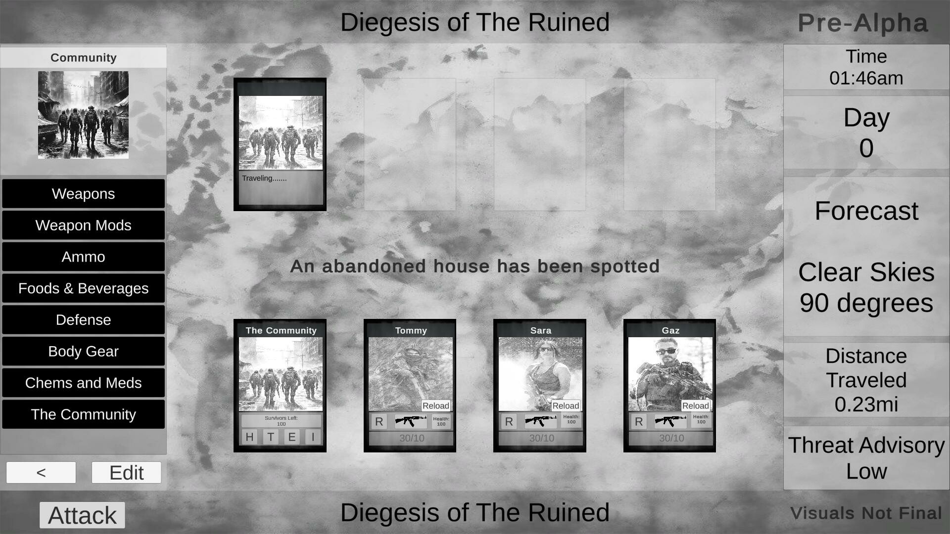 Diegesis of The Ruined