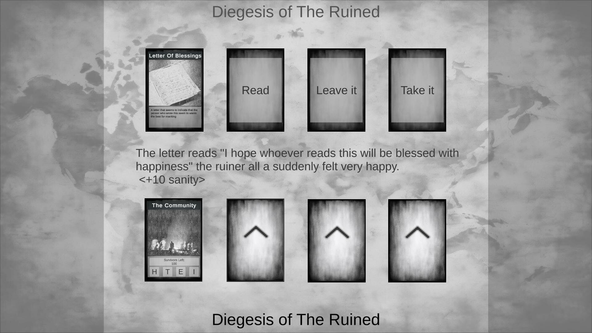 Diegesis of The Ruined