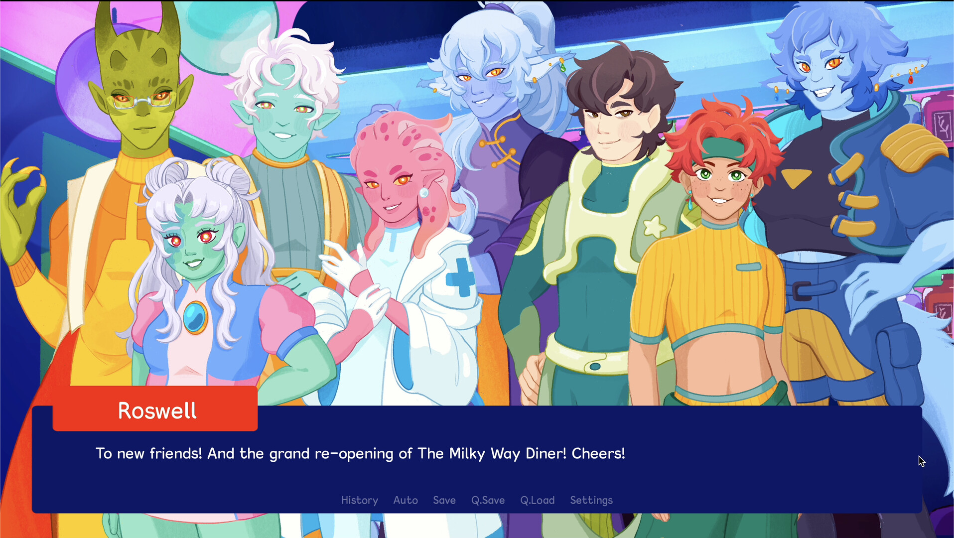 Love at The Milky Way Diner