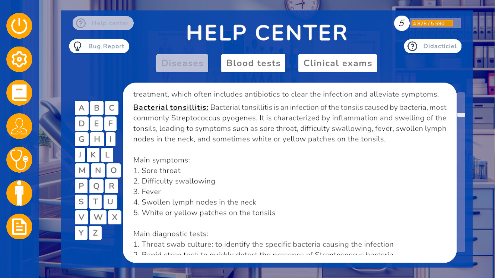 Medical Diagnostic Simulator