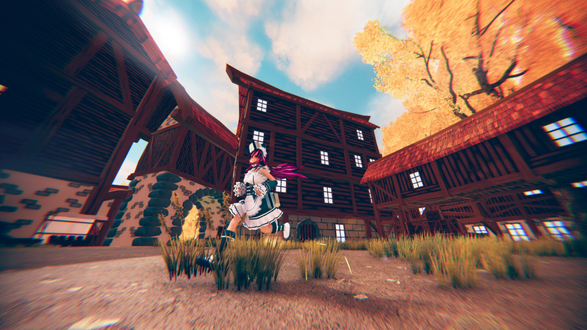 Trianga’s Project: Battle Splash 2.0 – Pentaga Maid Outfit #1