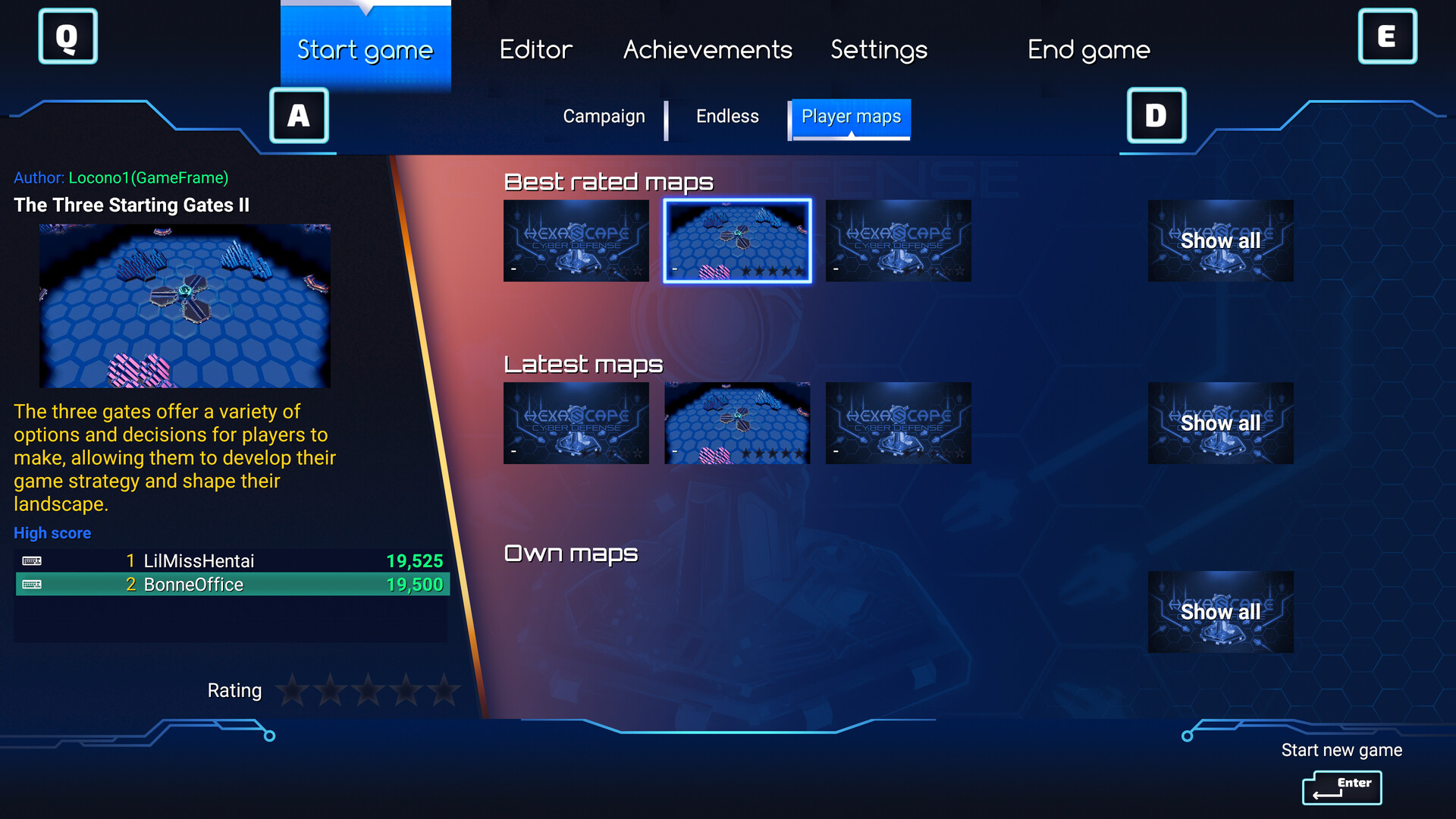 HexaScape: Cyber Defense