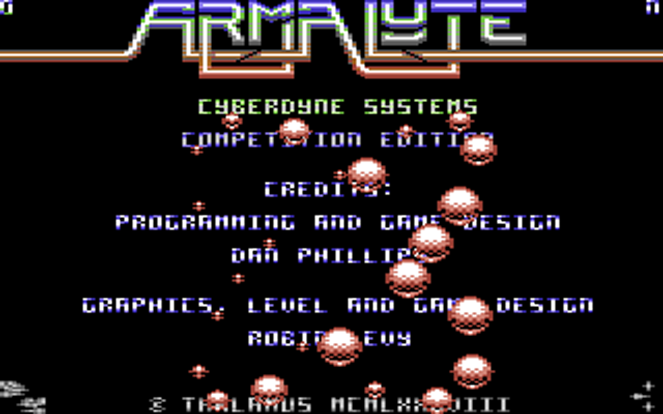 Armalyte: Competition Edition