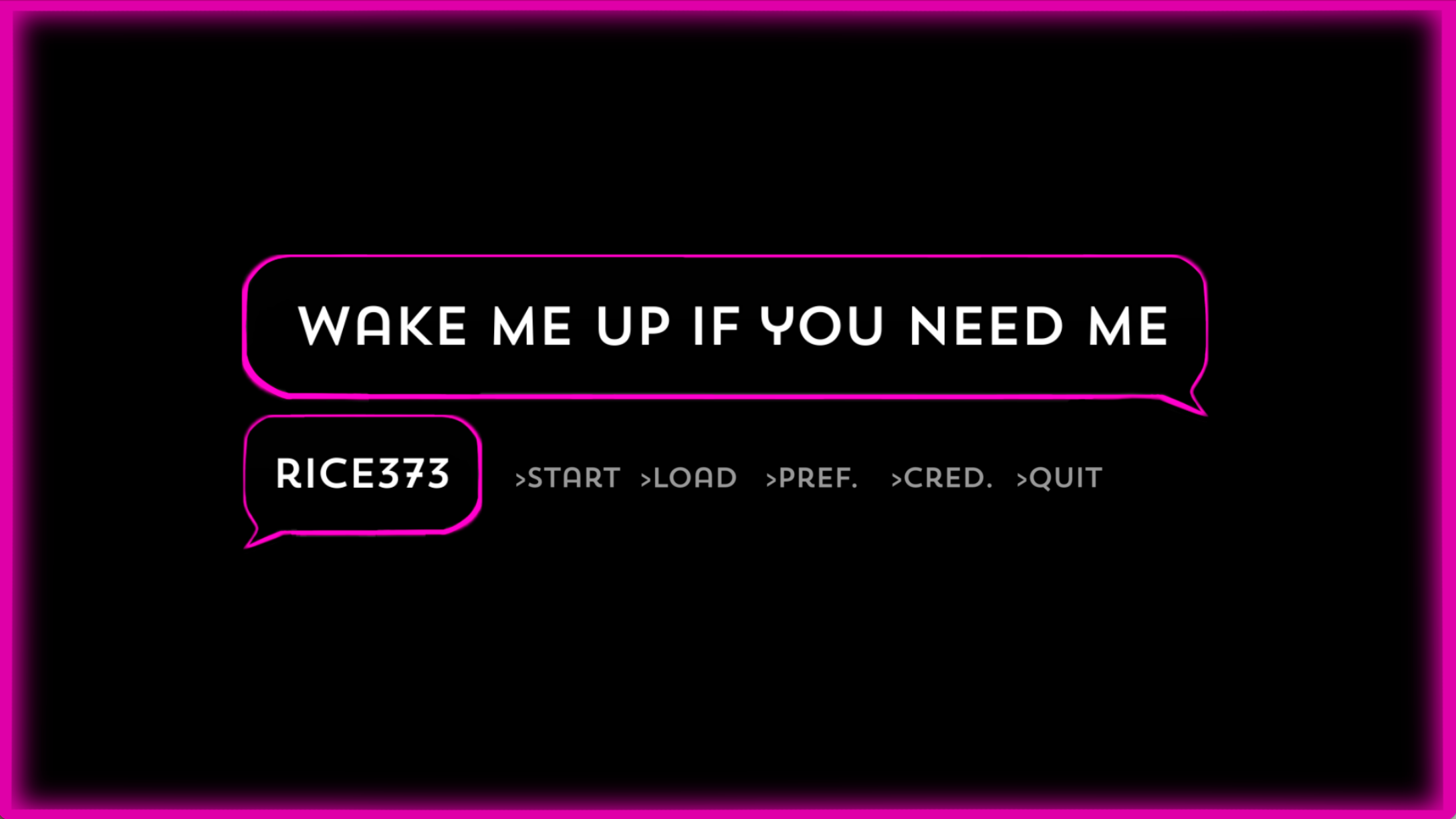 Wake Me Up If You Need Me