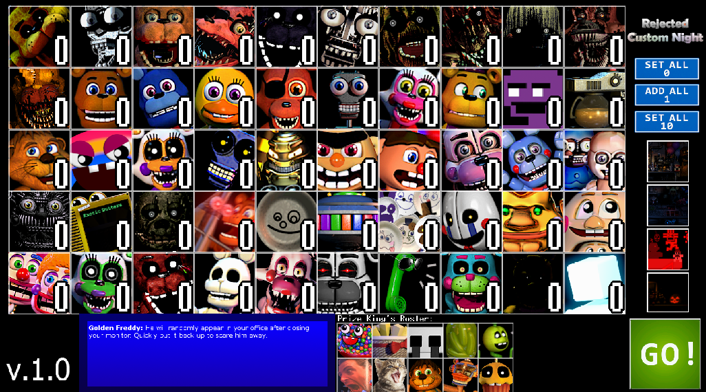 Rejected Custom Night