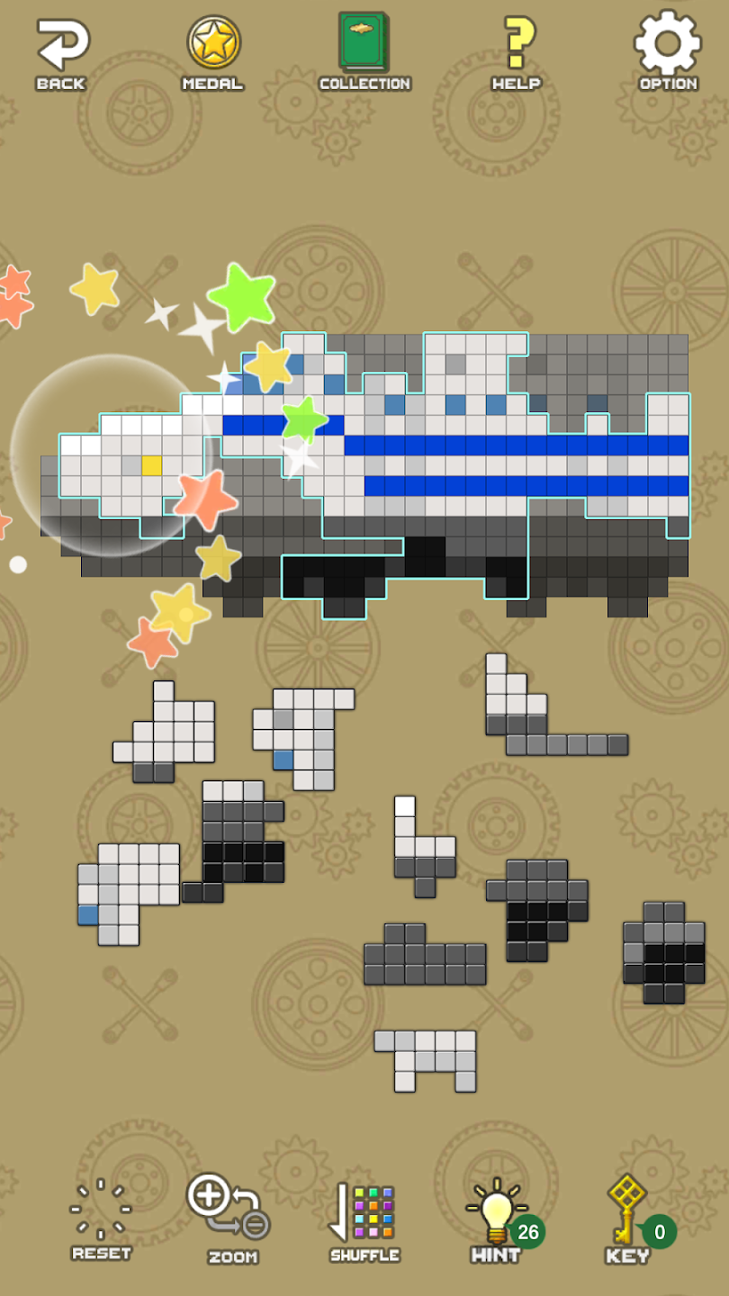 Dot Piece Puzzle: Dotpicture