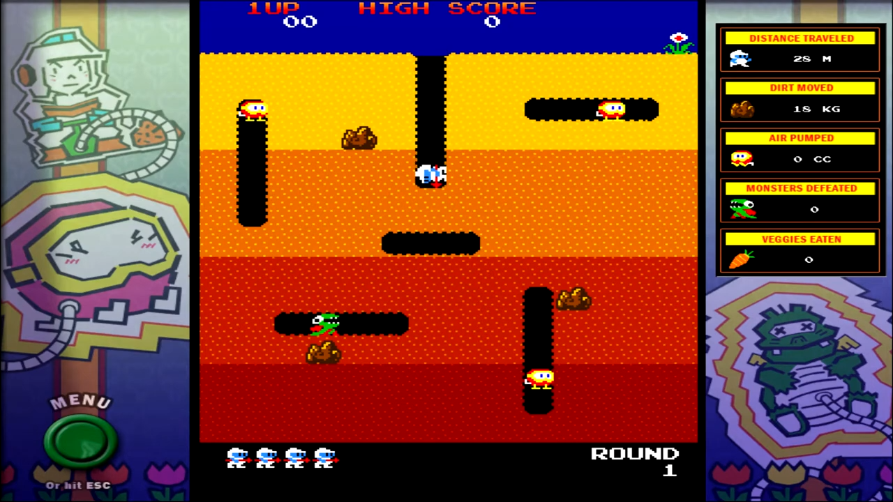 Namco All-Stars: Dig Dug