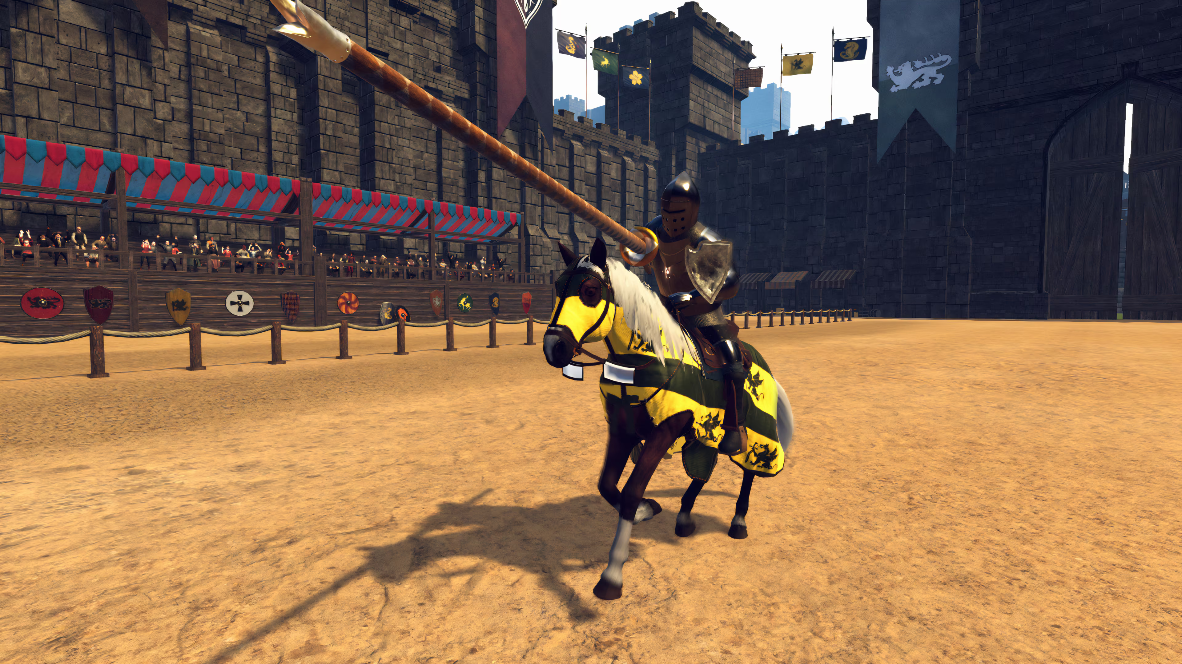 Mounted Knights Battle: Medieval Warrior Simulator