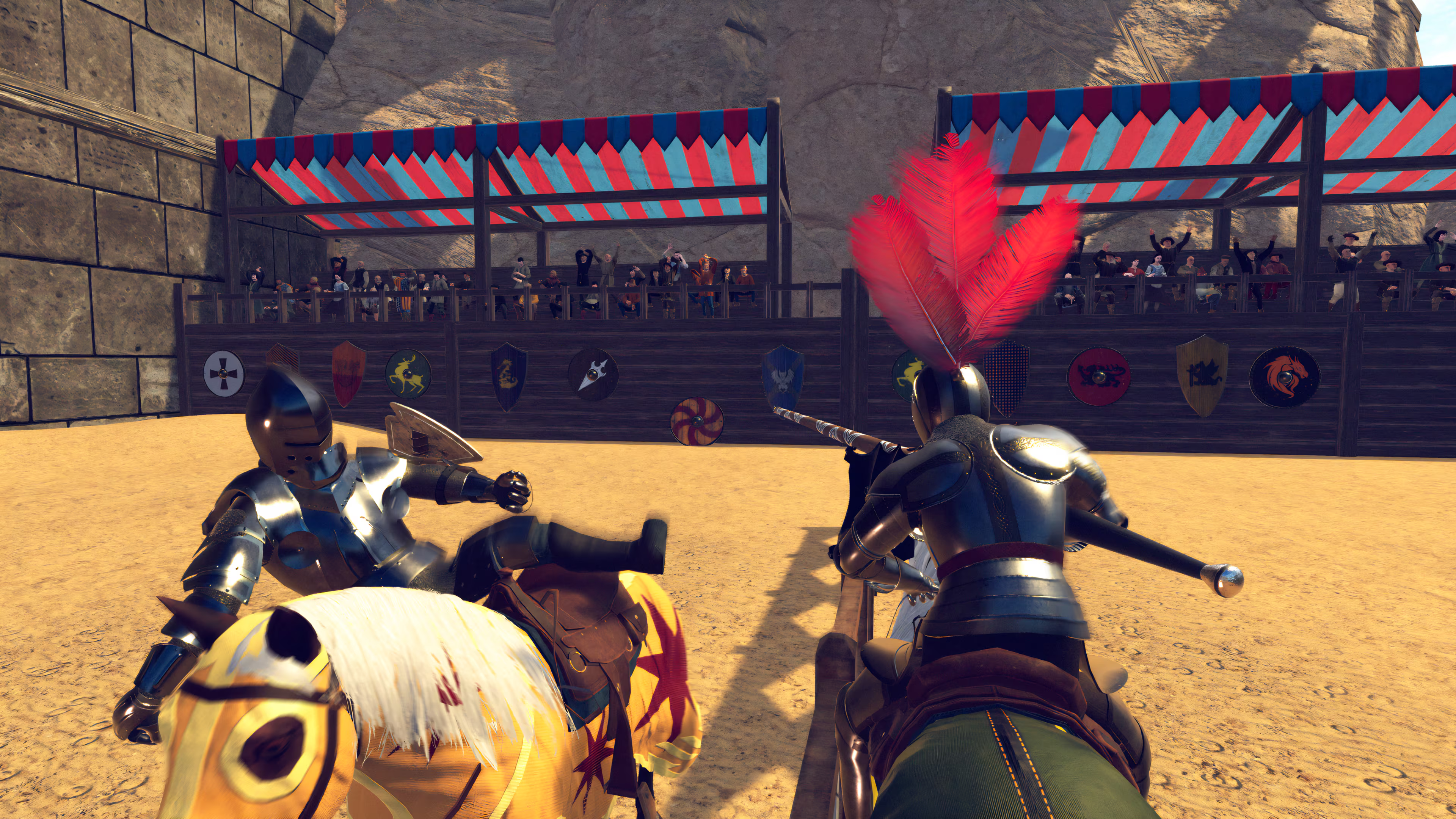 Mounted Knights Battle: Medieval Warrior Simulator