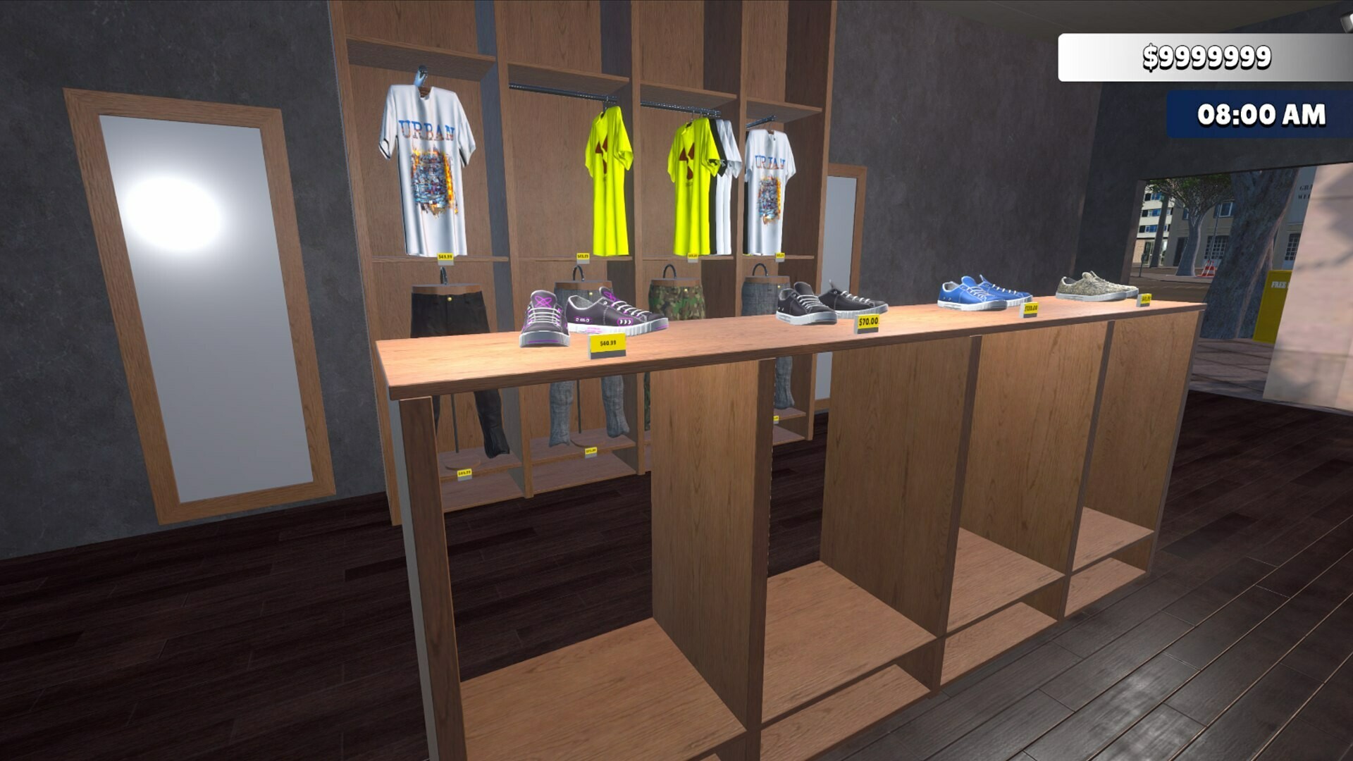 Clothing Store Simulator