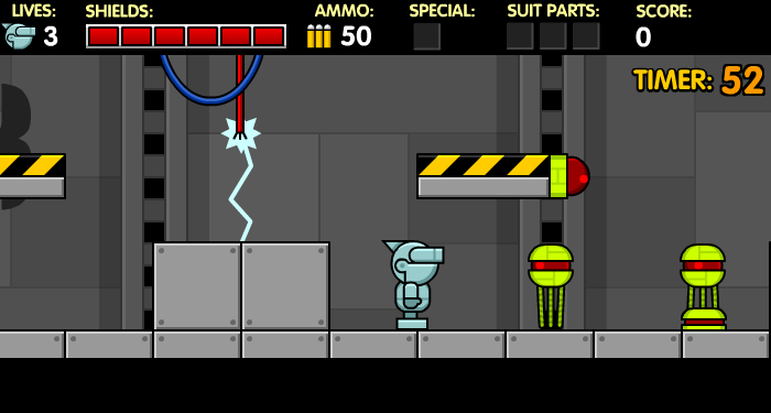 Protectron 23 vs. the Alien Armada