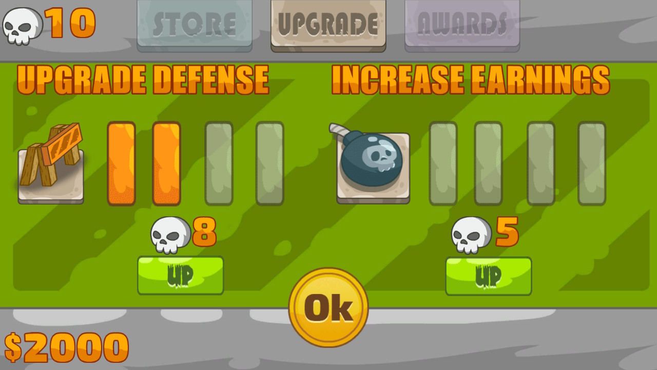 Zombie Night Defense