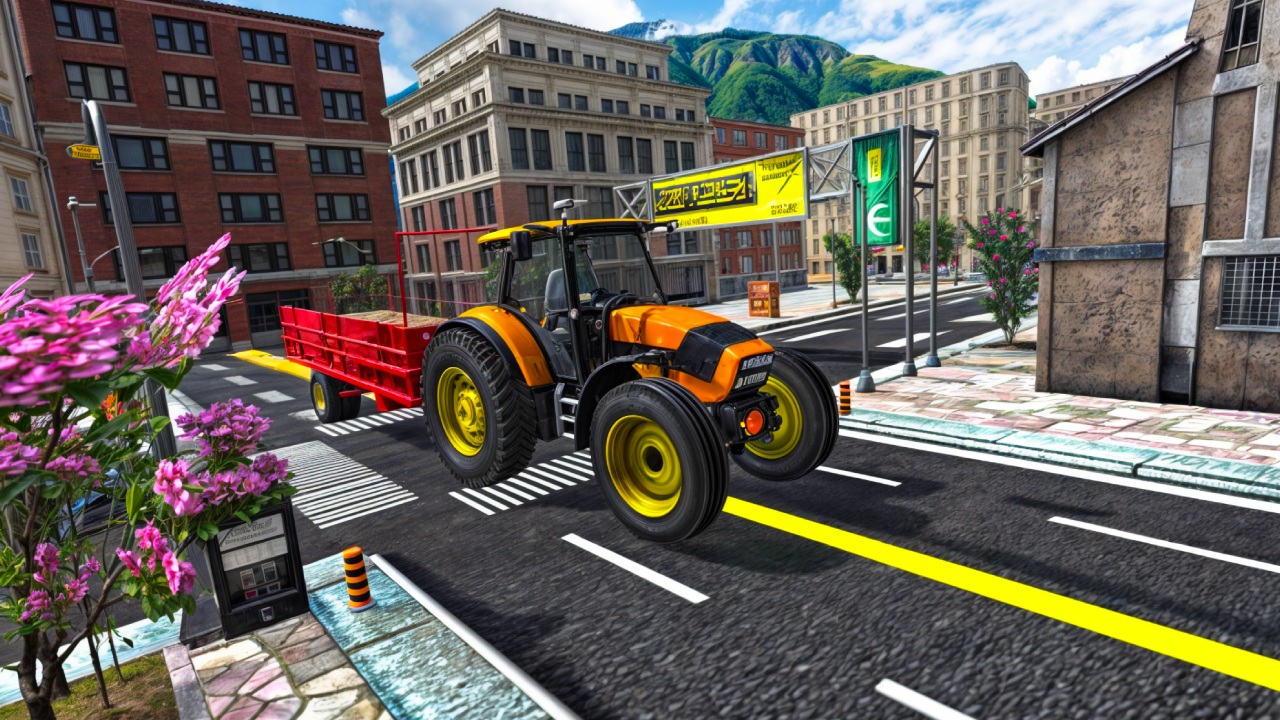 Tractor Farming Simulator 3D