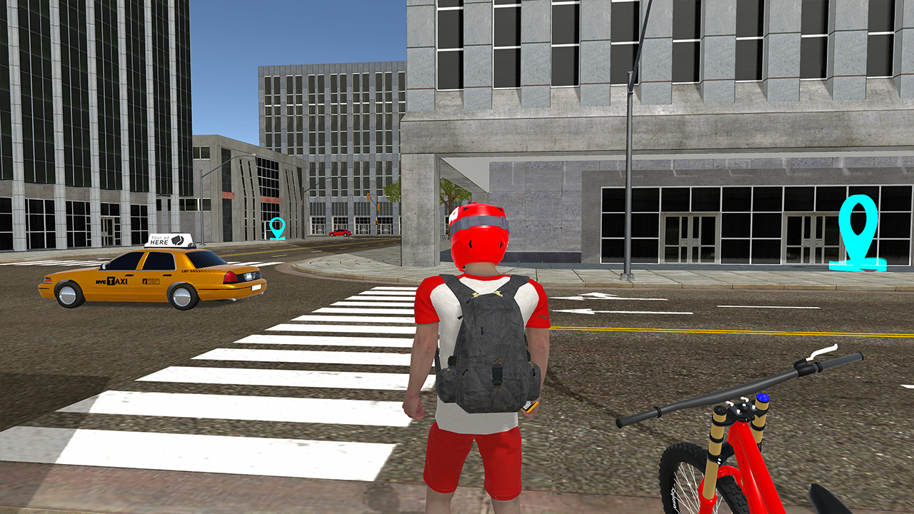 Express Courier Pro: Urban Bike Delivery Simulator 2024!