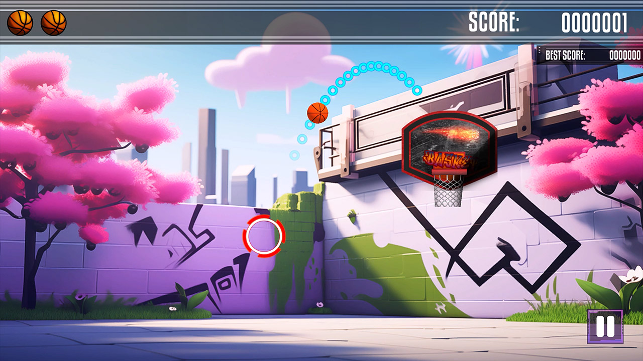 Let’s Throoow! Street Basketball Simulator