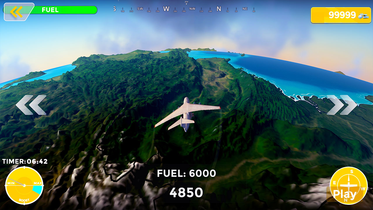 Airplane Delivery Simulator 2024: Realistic Geographical