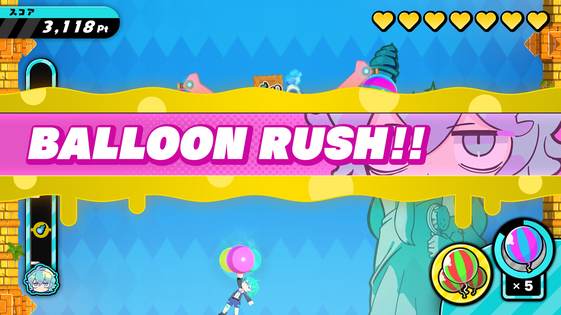 Octo’s Balloon Challenge