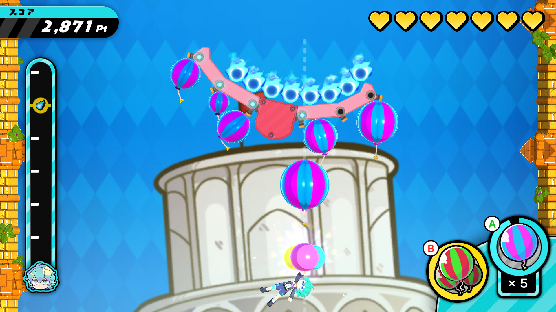 Octo’s Balloon Challenge