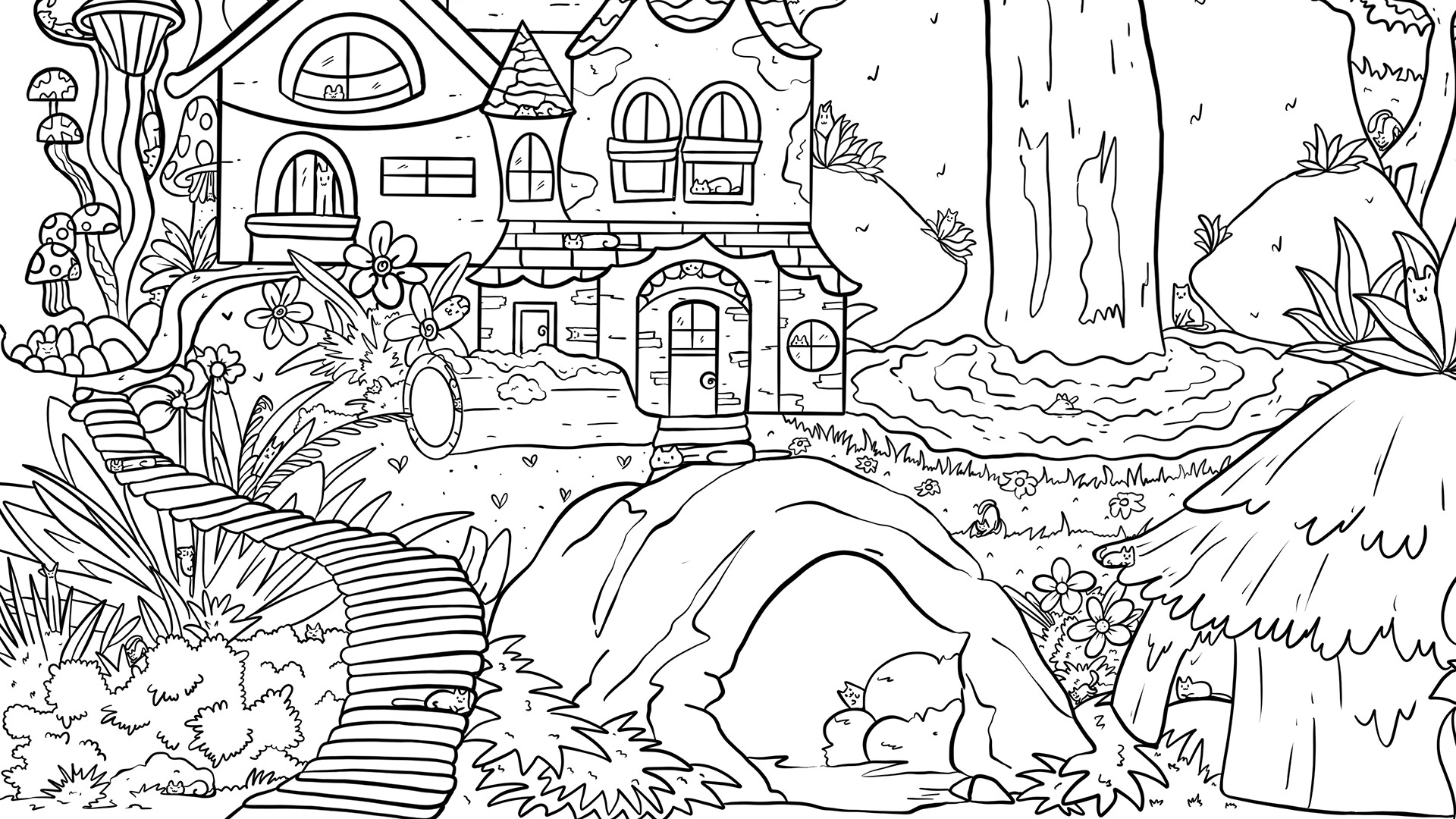 100 Forest Cats