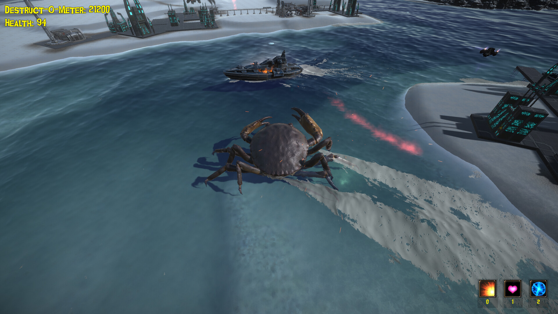 The Giant Crab in Space