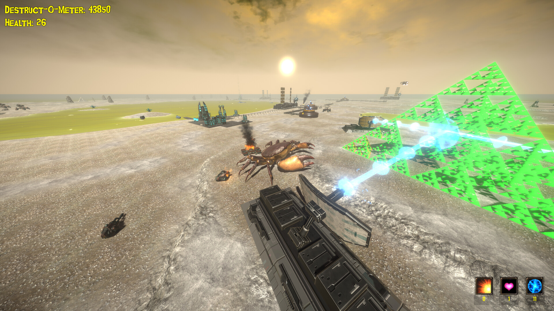 The Giant Crab in Space