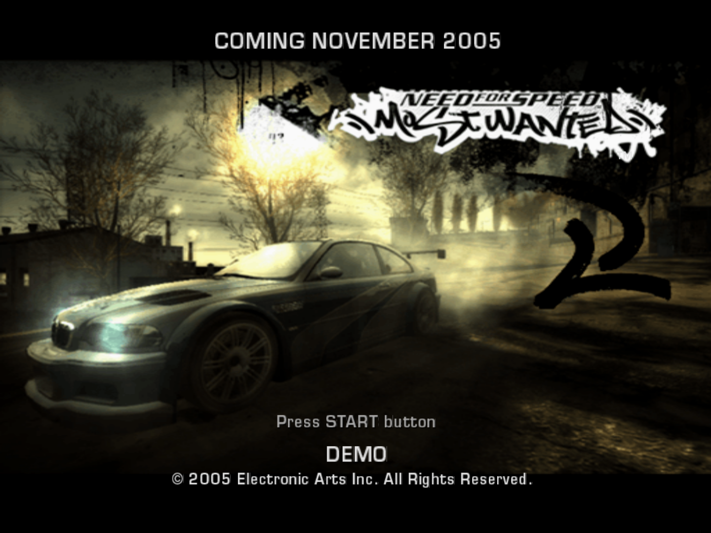 Need for Speed: Most Wanted Demo