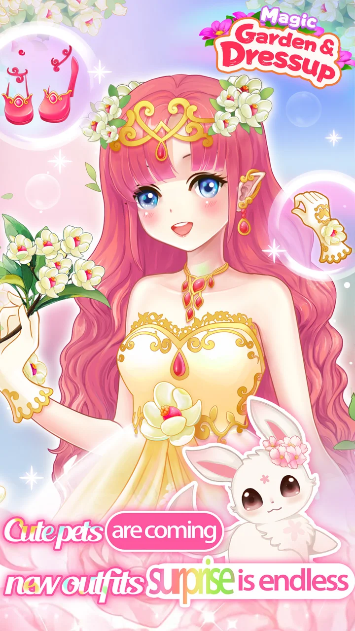 Garden Dressup Flower Princess