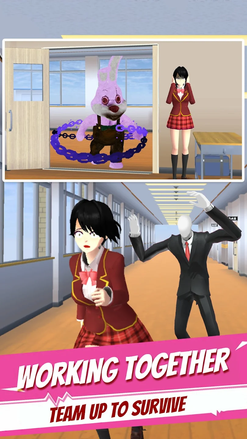 Anime School Chase Sim