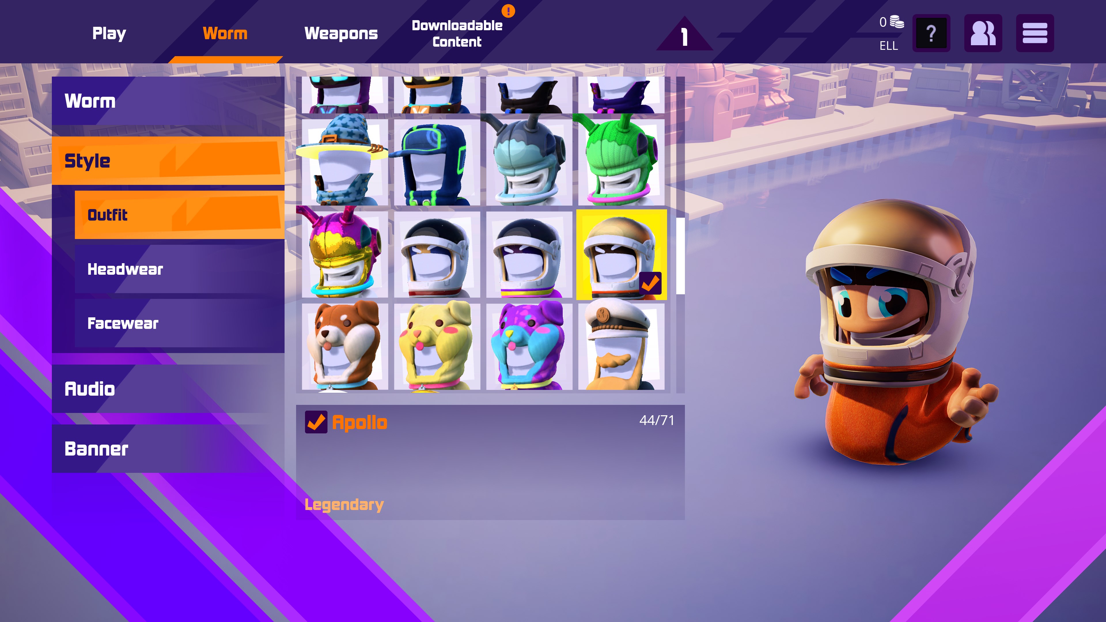 Worms Rumble: Spaceworm and Alien Double Pack