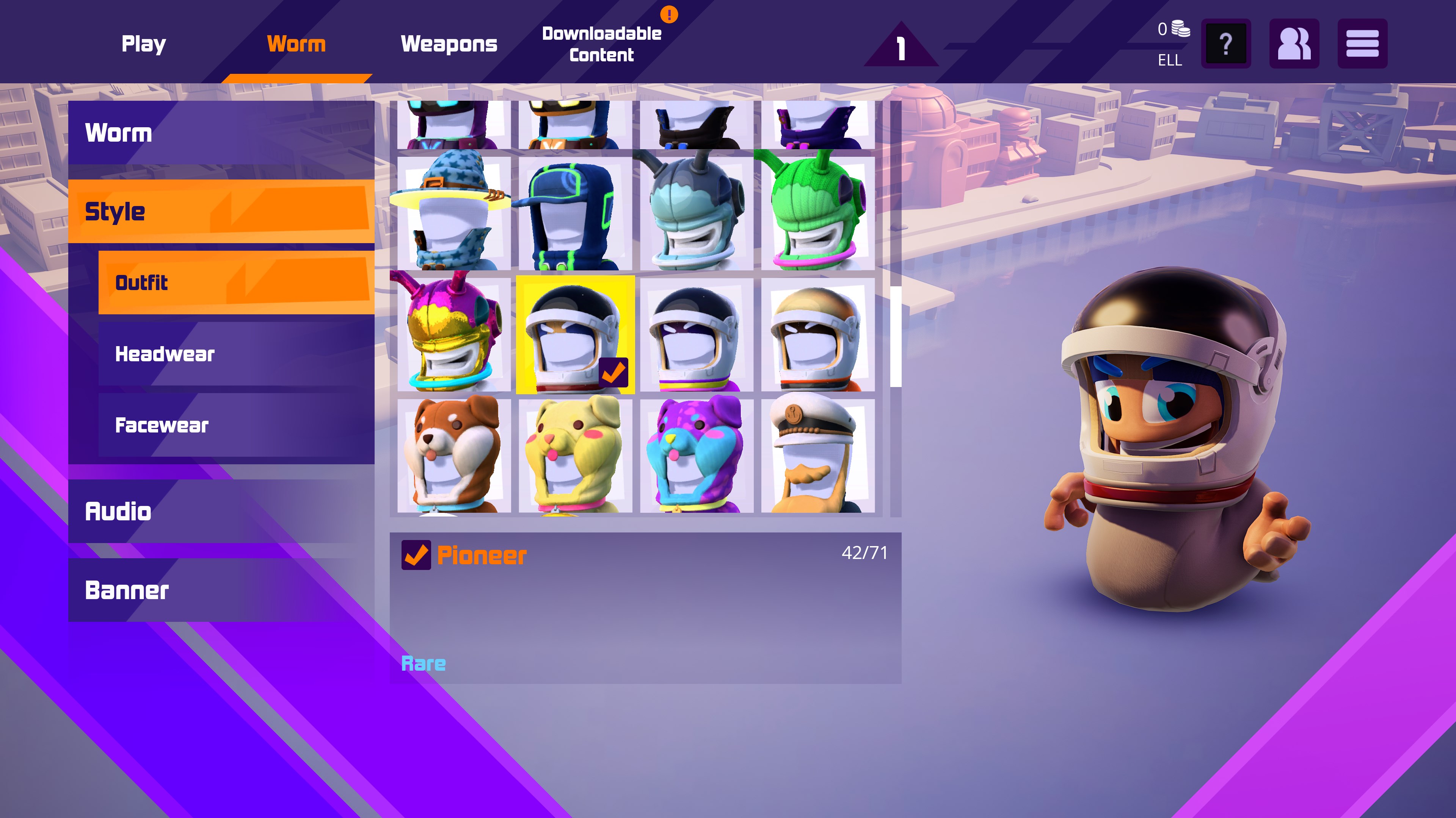 Worms Rumble: Spaceworm and Alien Double Pack