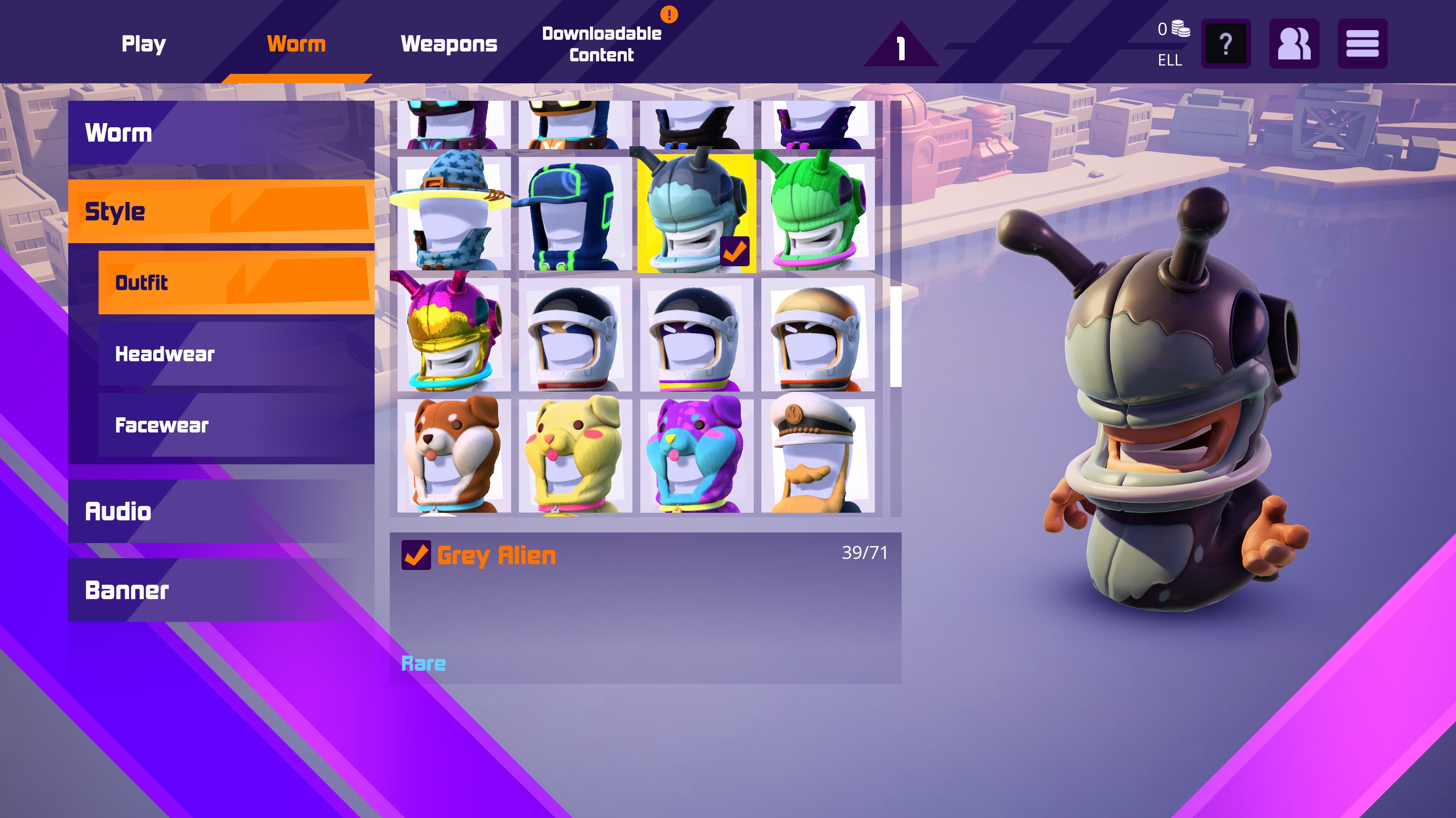 Worms Rumble: Spaceworm and Alien Double Pack