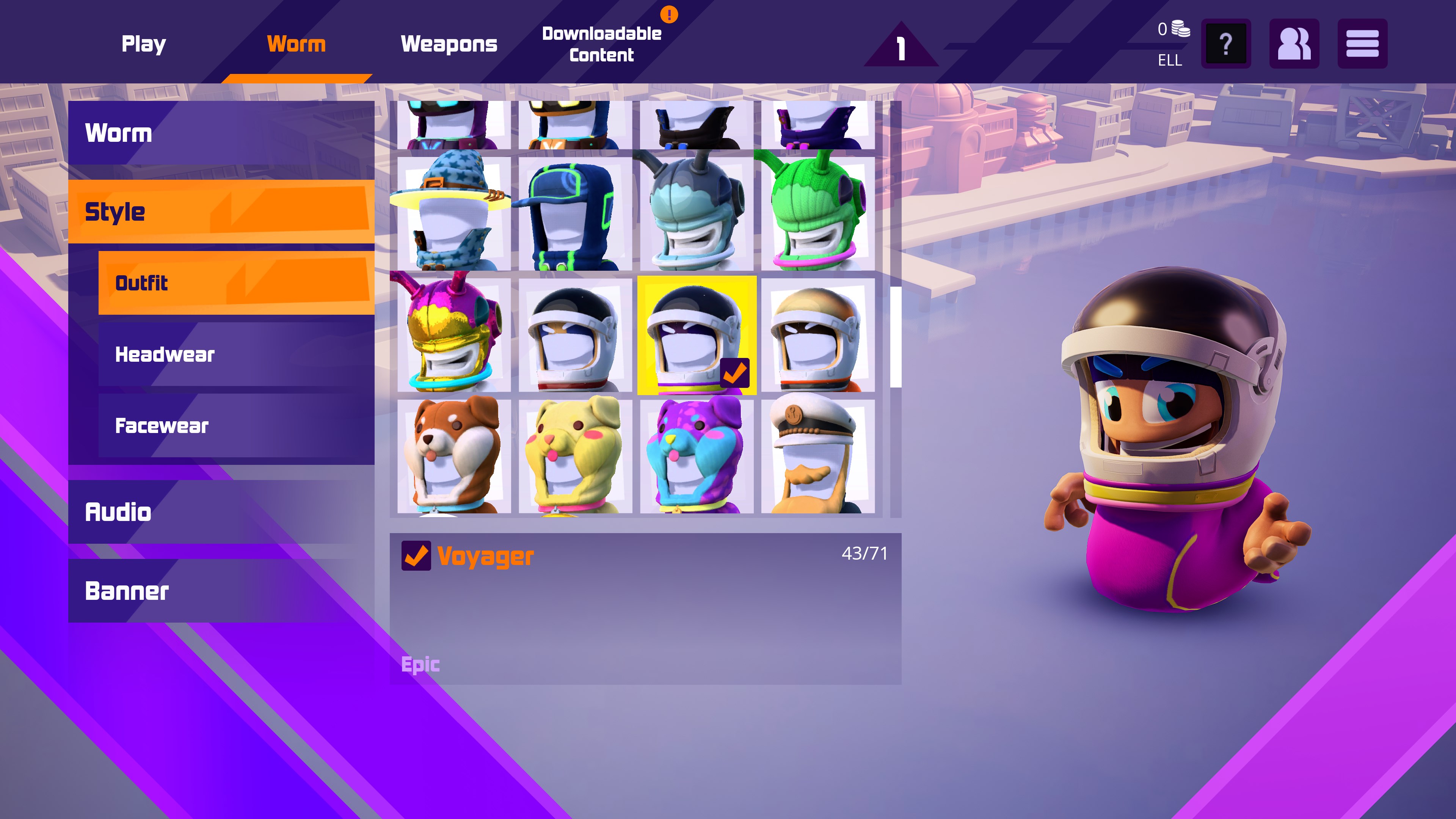 Worms Rumble: Spaceworm and Alien Double Pack