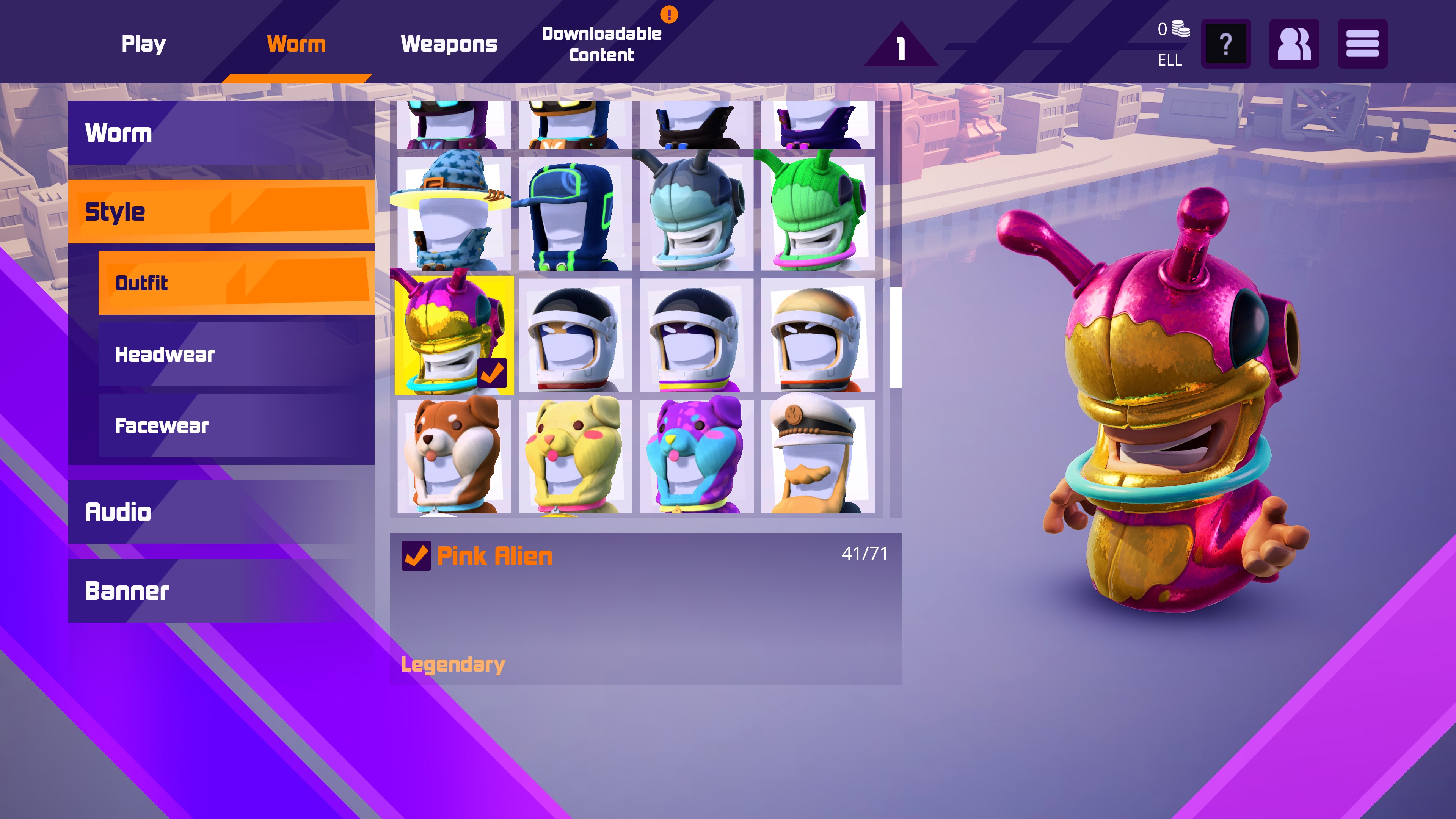 Worms Rumble: Spaceworm and Alien Double Pack