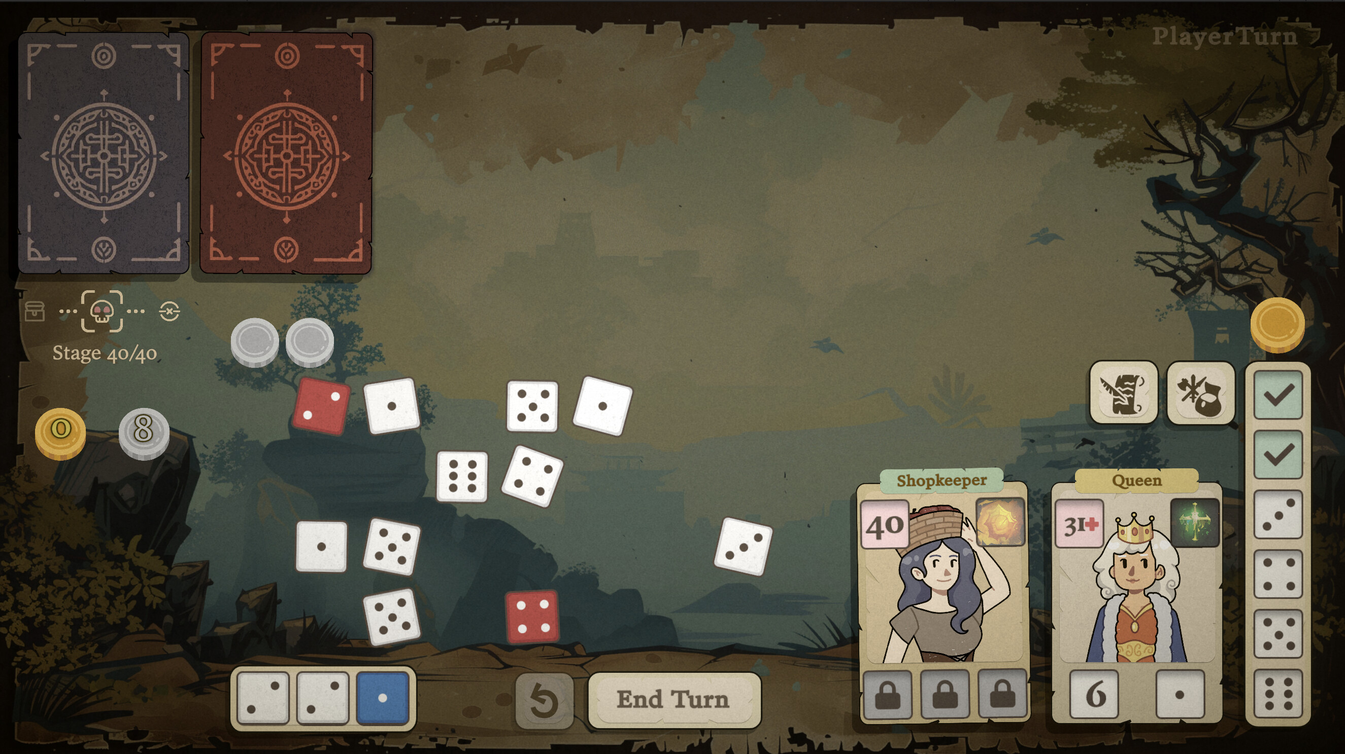 Dice &amp; Fold