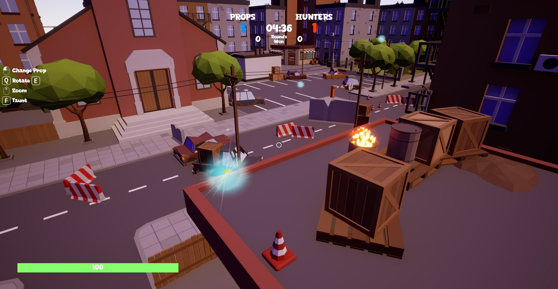 Morphscape: The Stylized Prop Pursuit