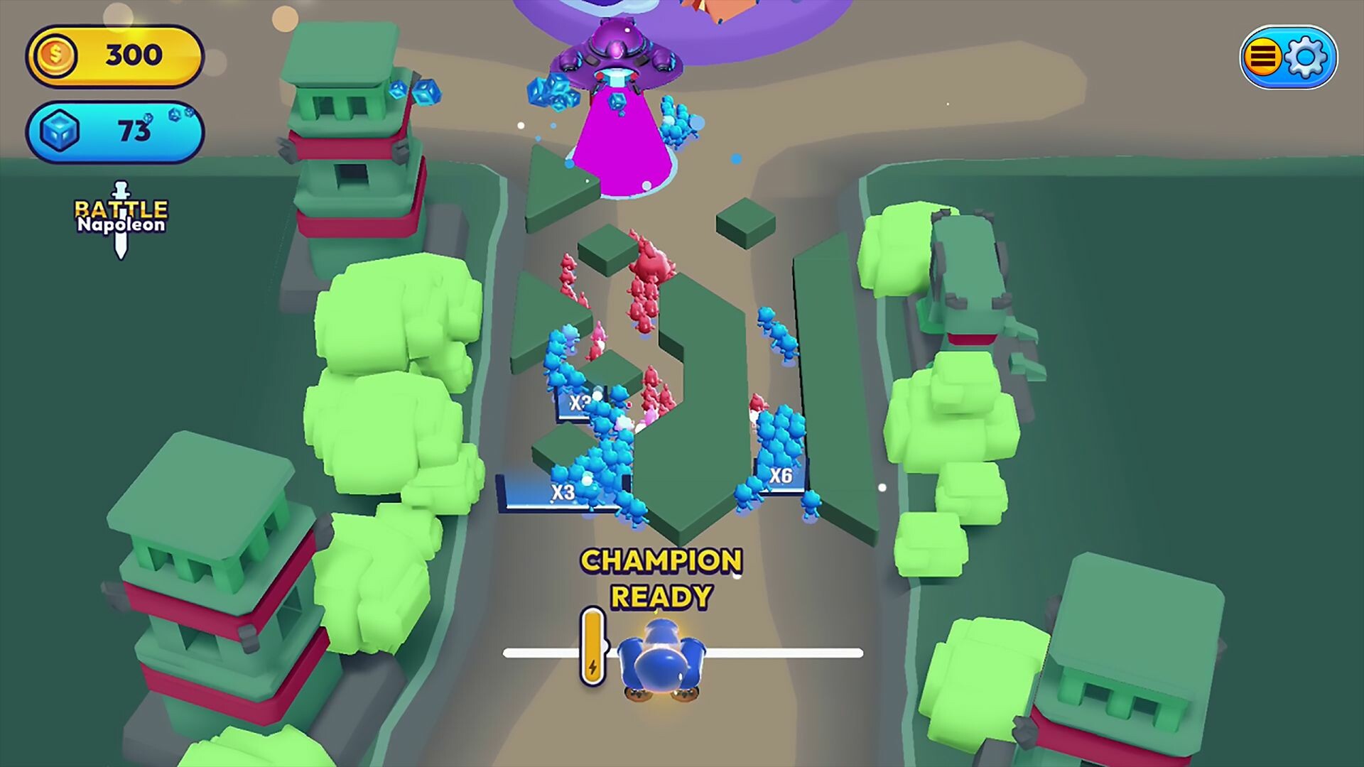 Mob Control: Triple Backup