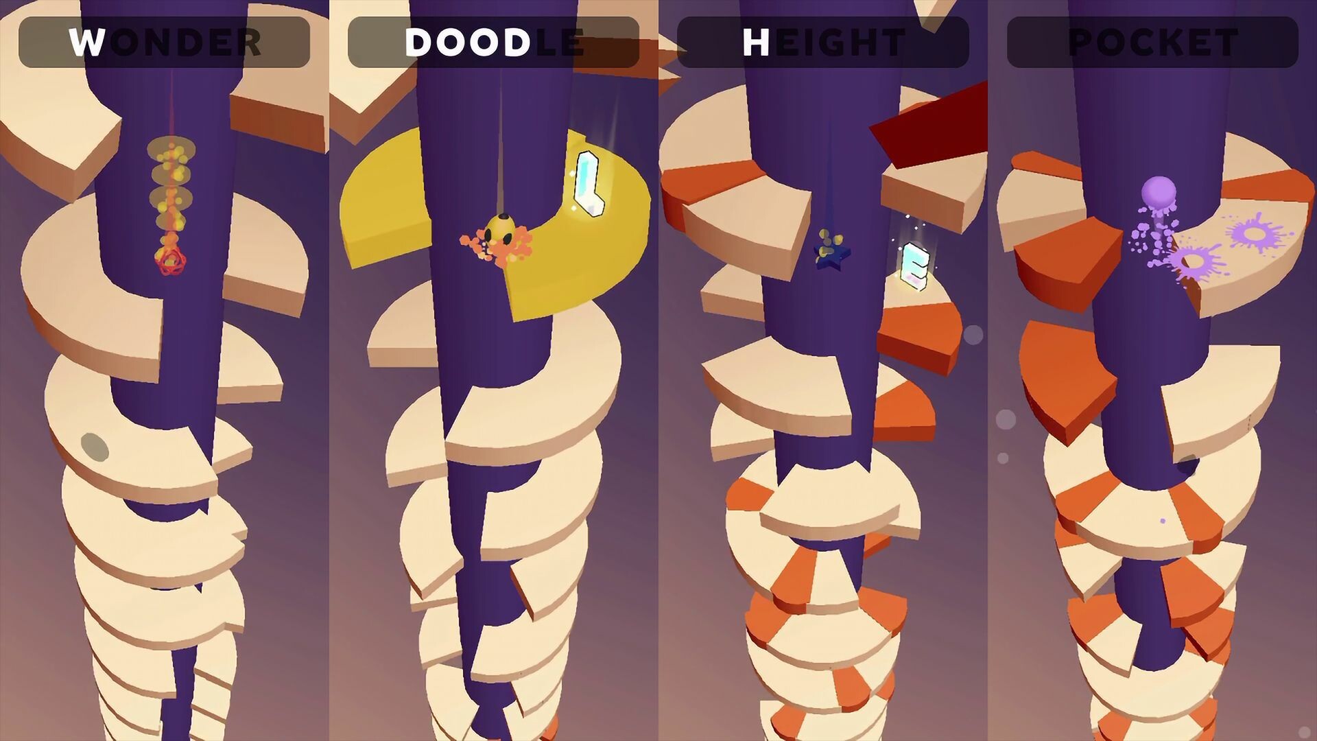 Helix Jump: Letter Madness