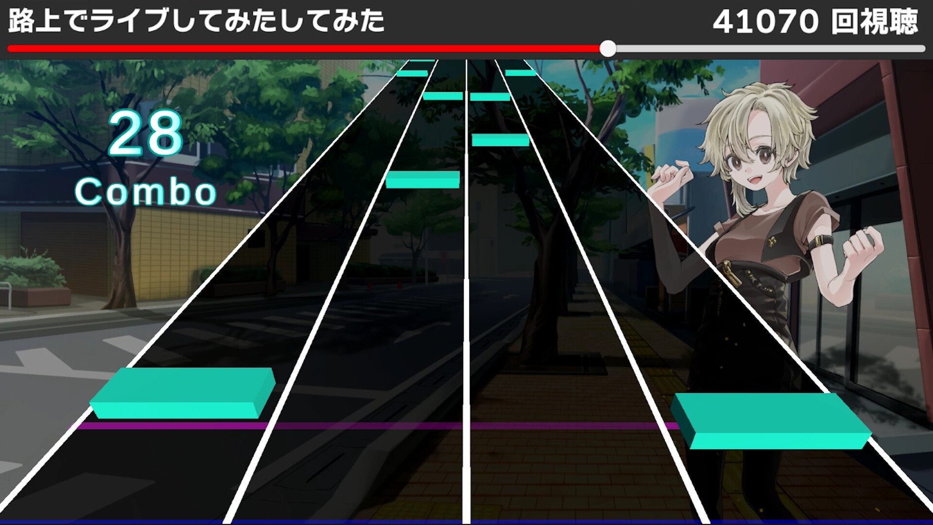 Douga de Kiku Ano Kyoku no Rhythm Game
