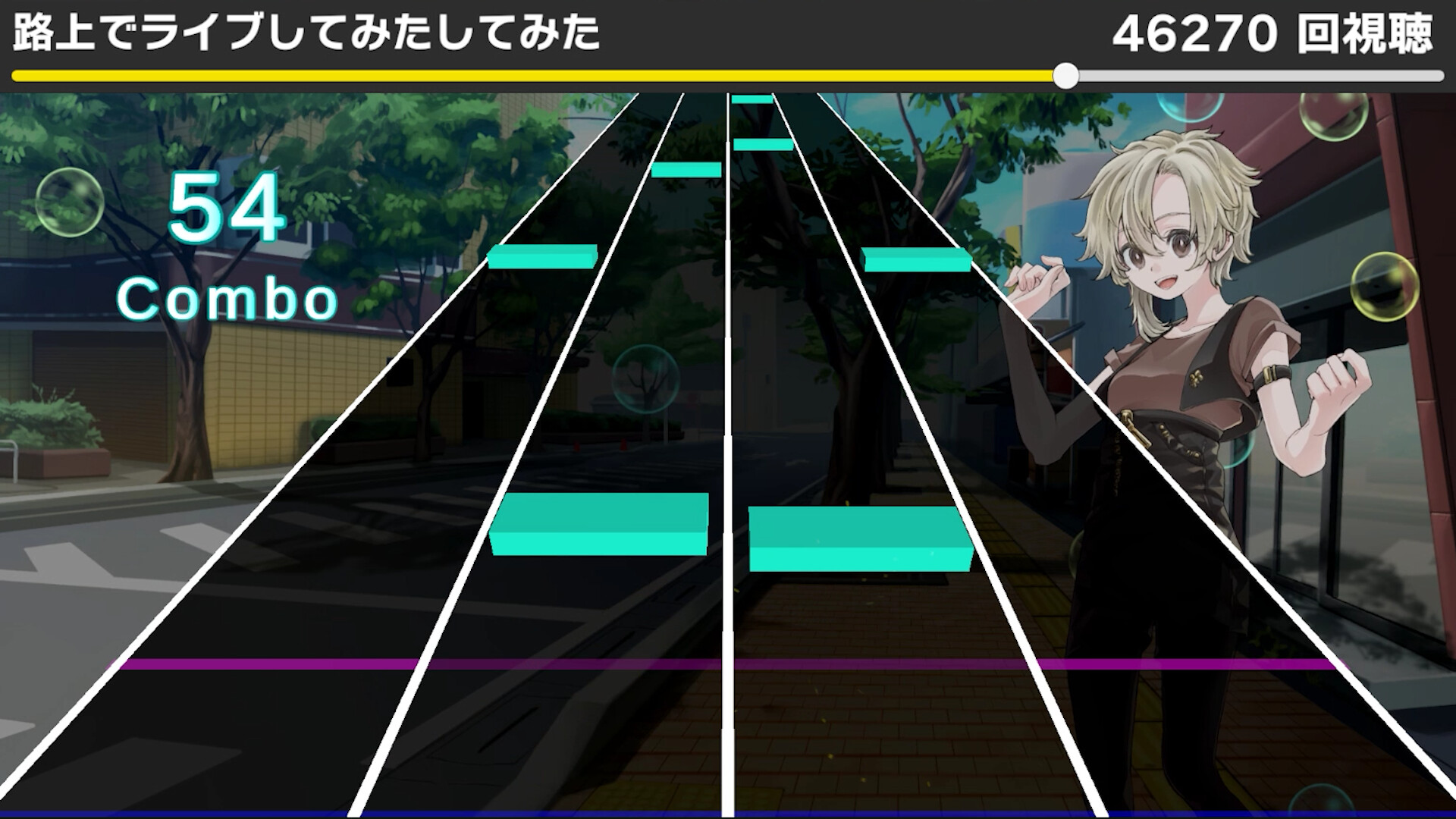Douga de Kiku Ano Kyoku no Rhythm Game