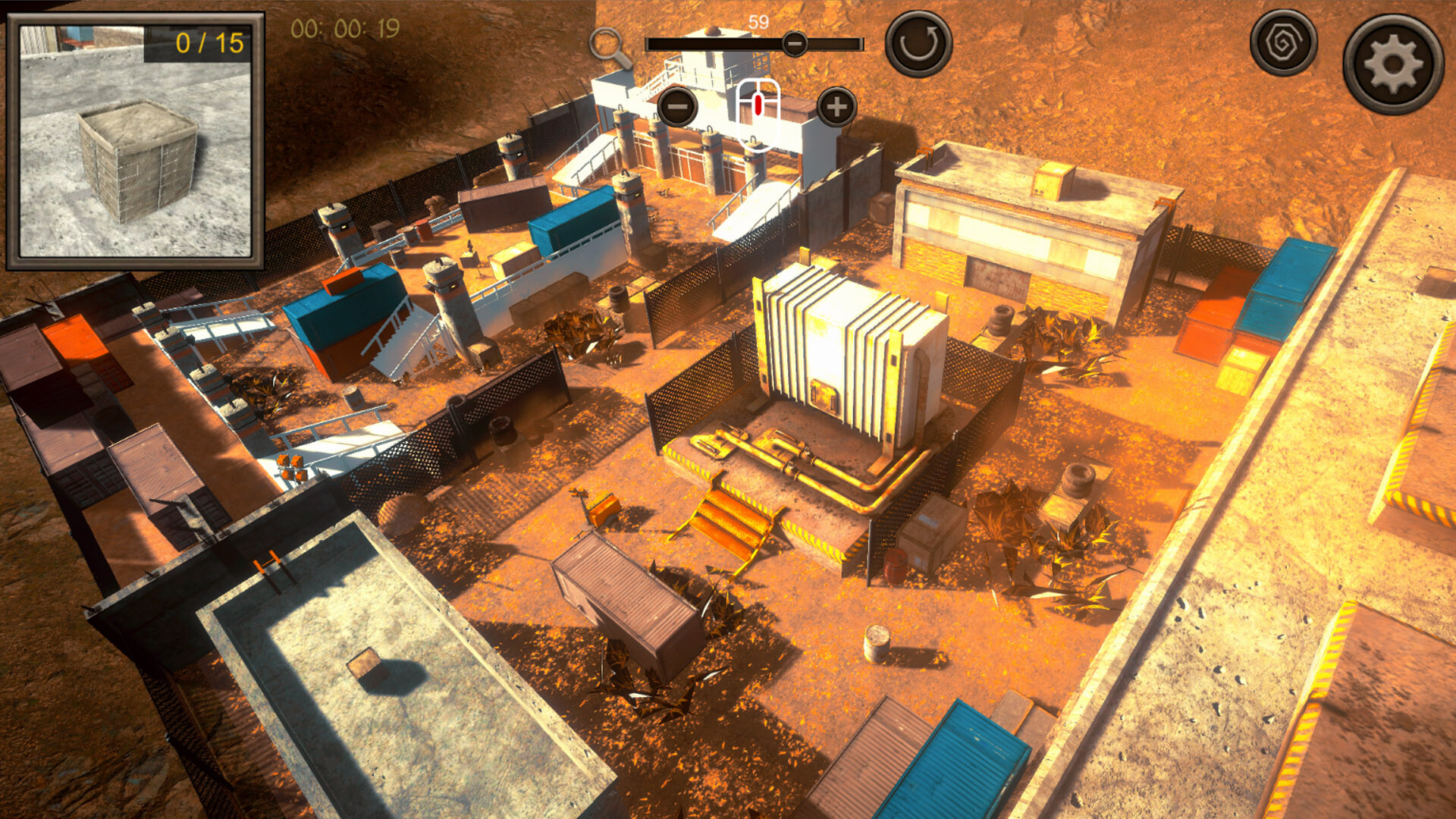 Hidden FPS Shooting Top-Down 3D