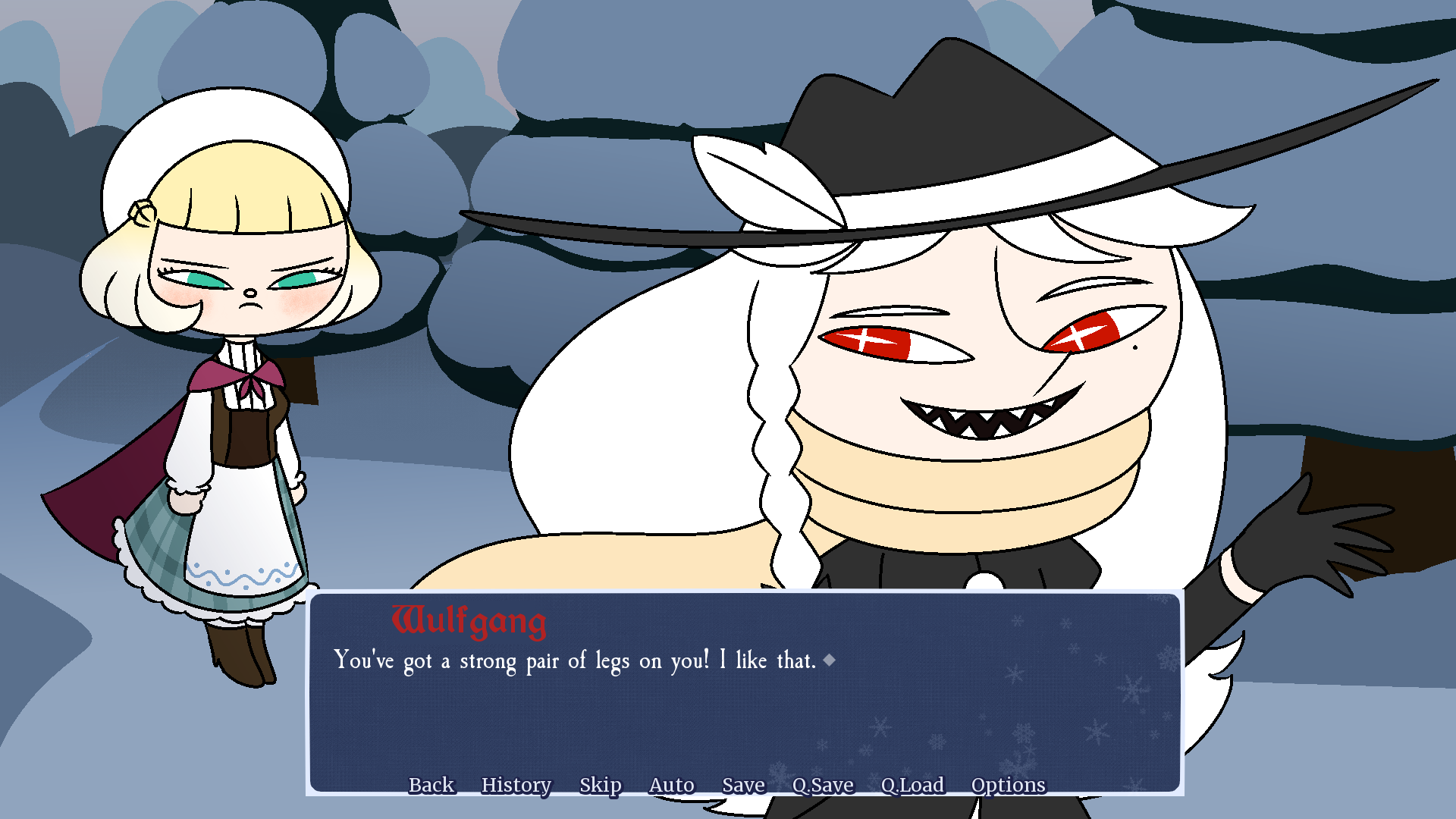 Snow Angel and Silver Devil