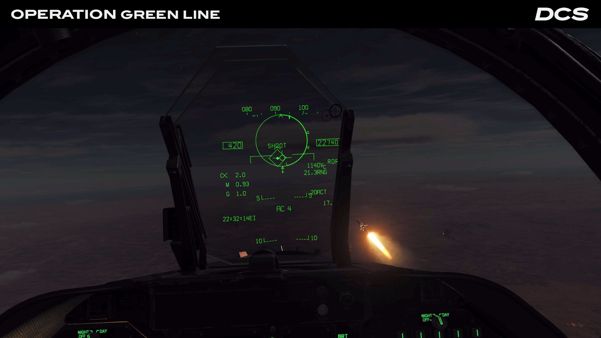 DCS World: F/A-18C Operation Green Line by BADGER633