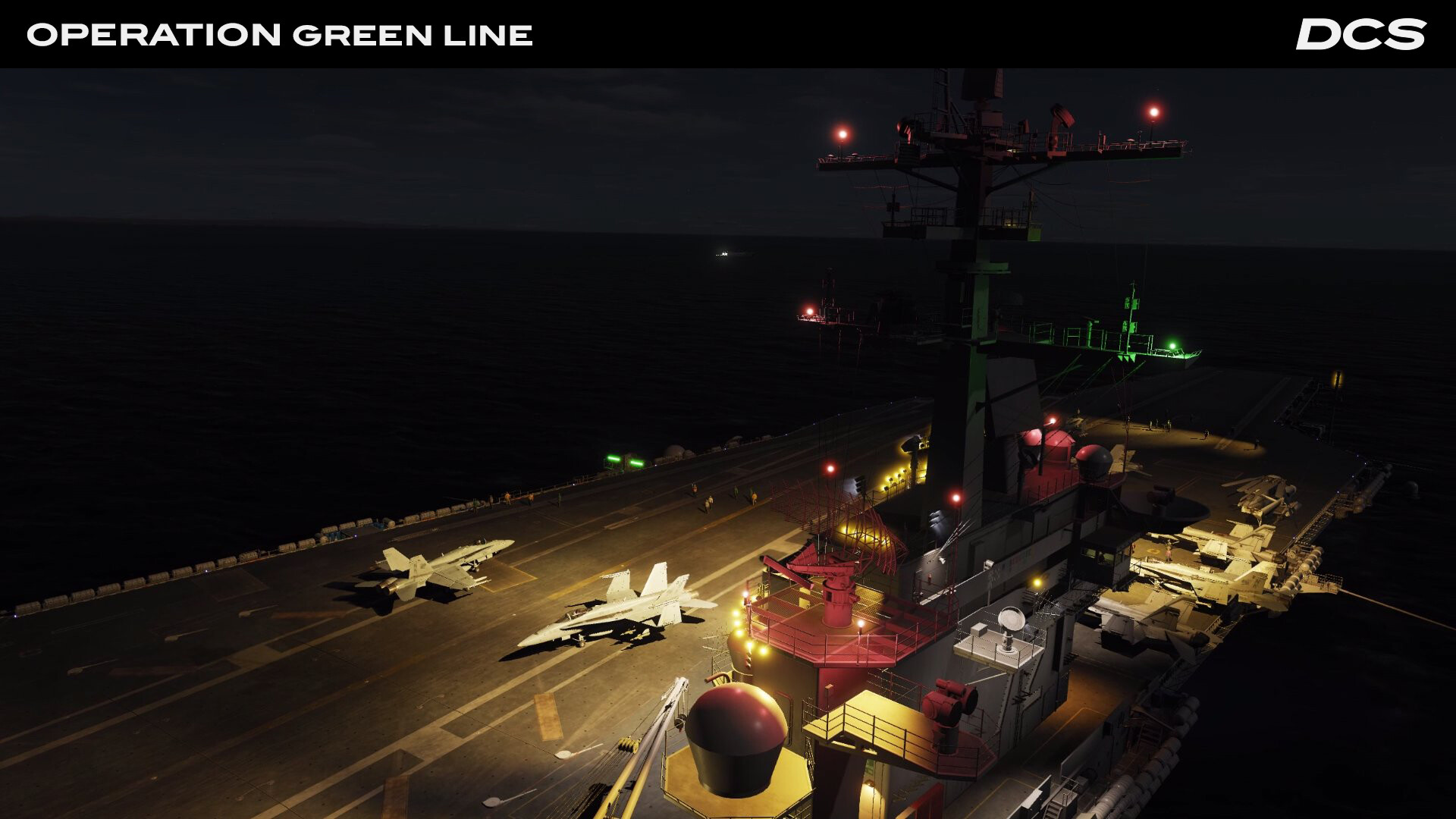 DCS World: F/A-18C Operation Green Line by BADGER633