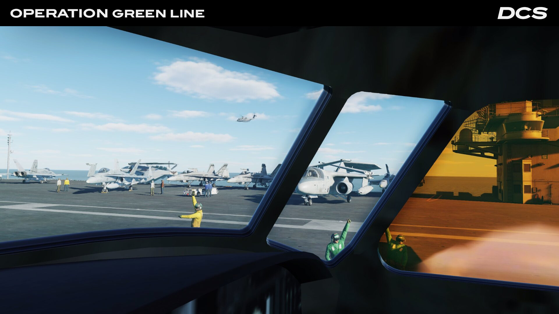 DCS World: F/A-18C Operation Green Line by BADGER633