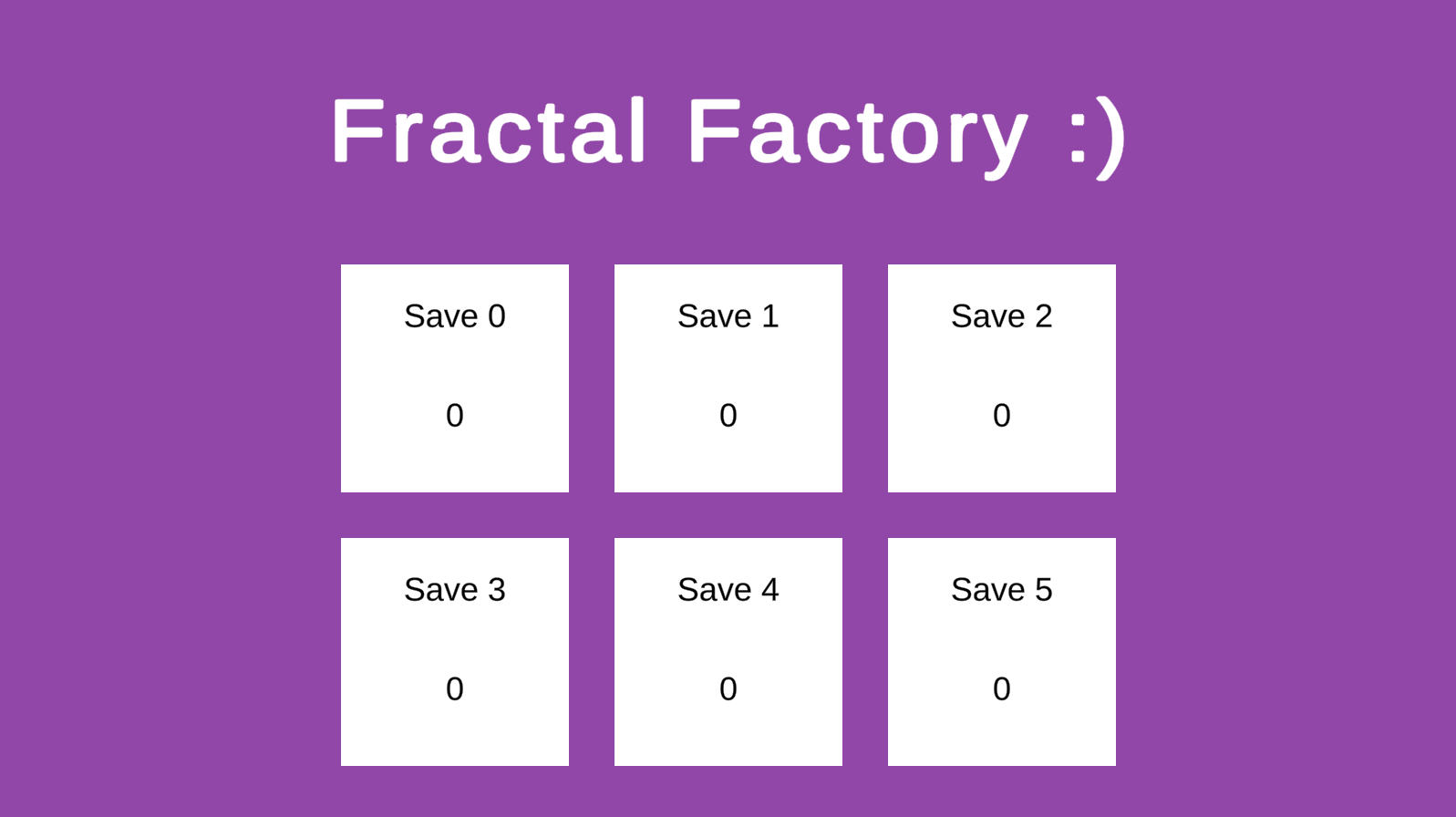 Fractal Factory