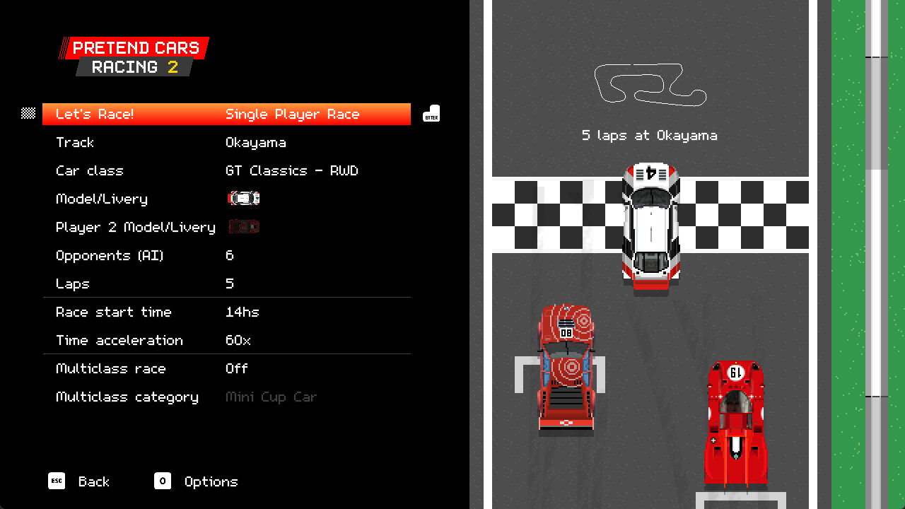 Pretend Cars Racing 2
