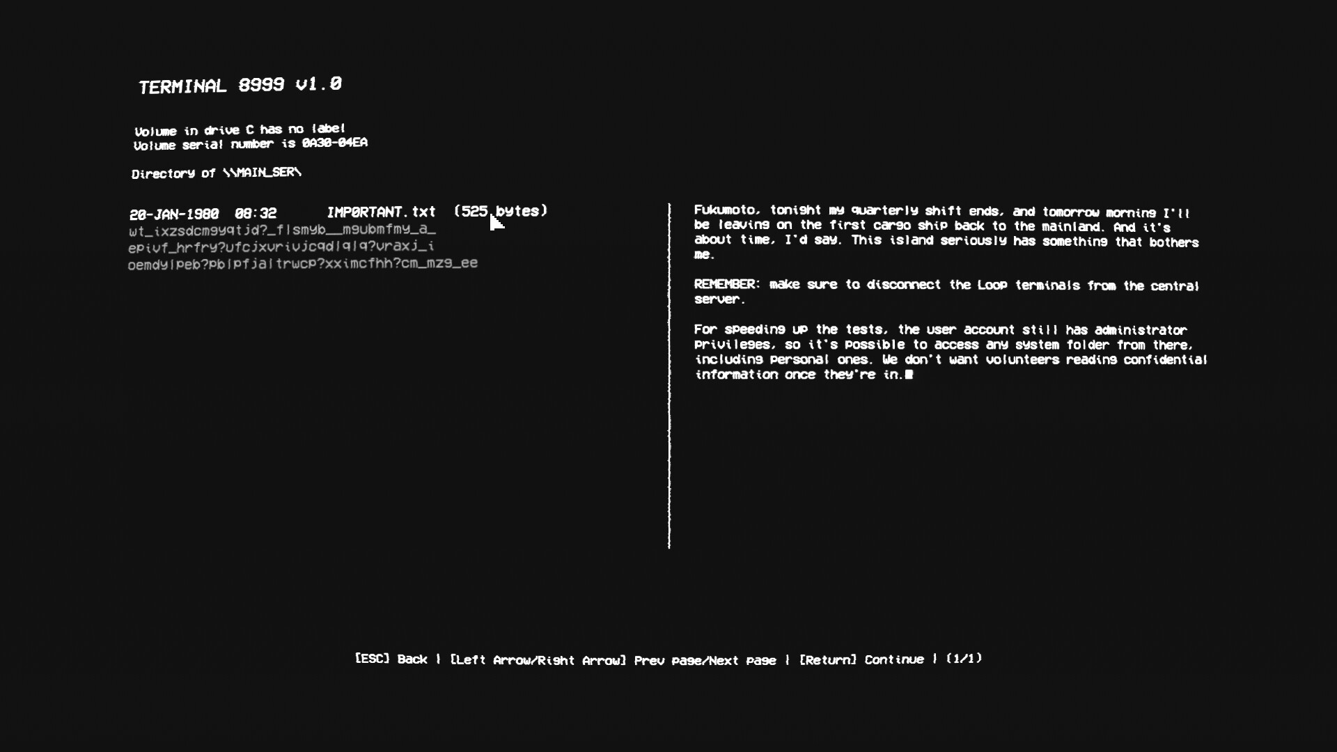 Empty Shell: The Loop