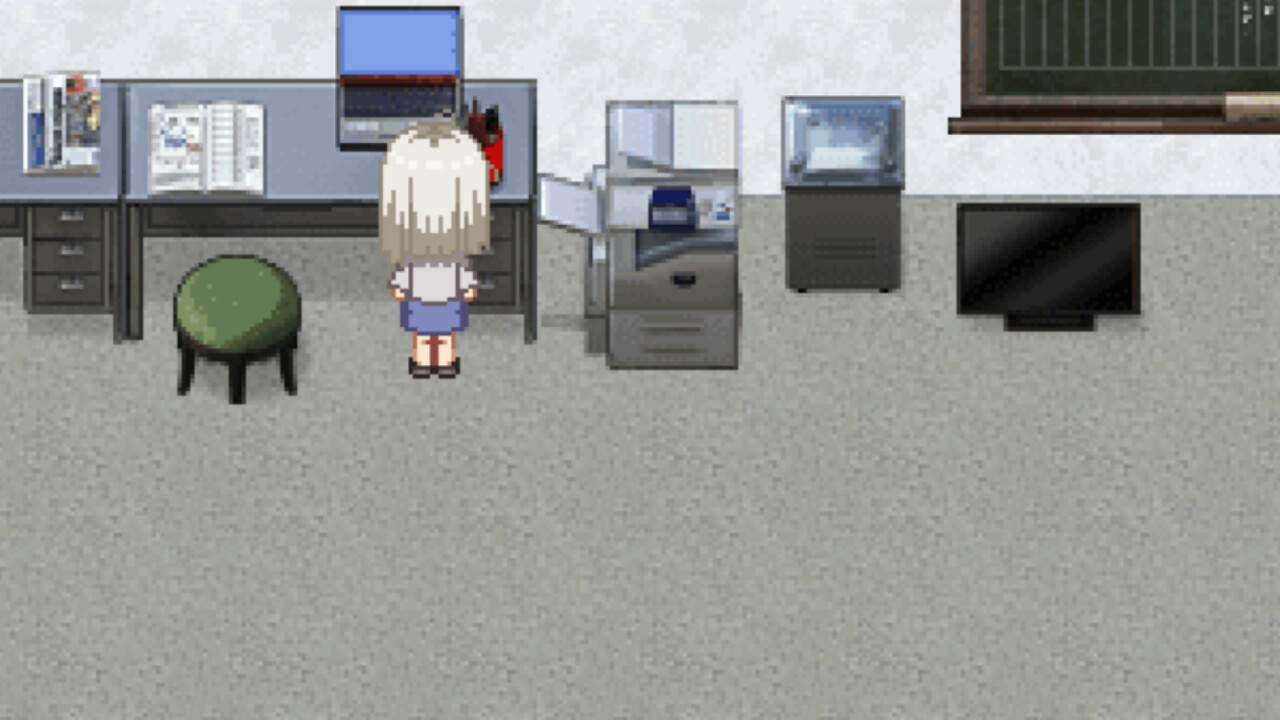 Alone in the School