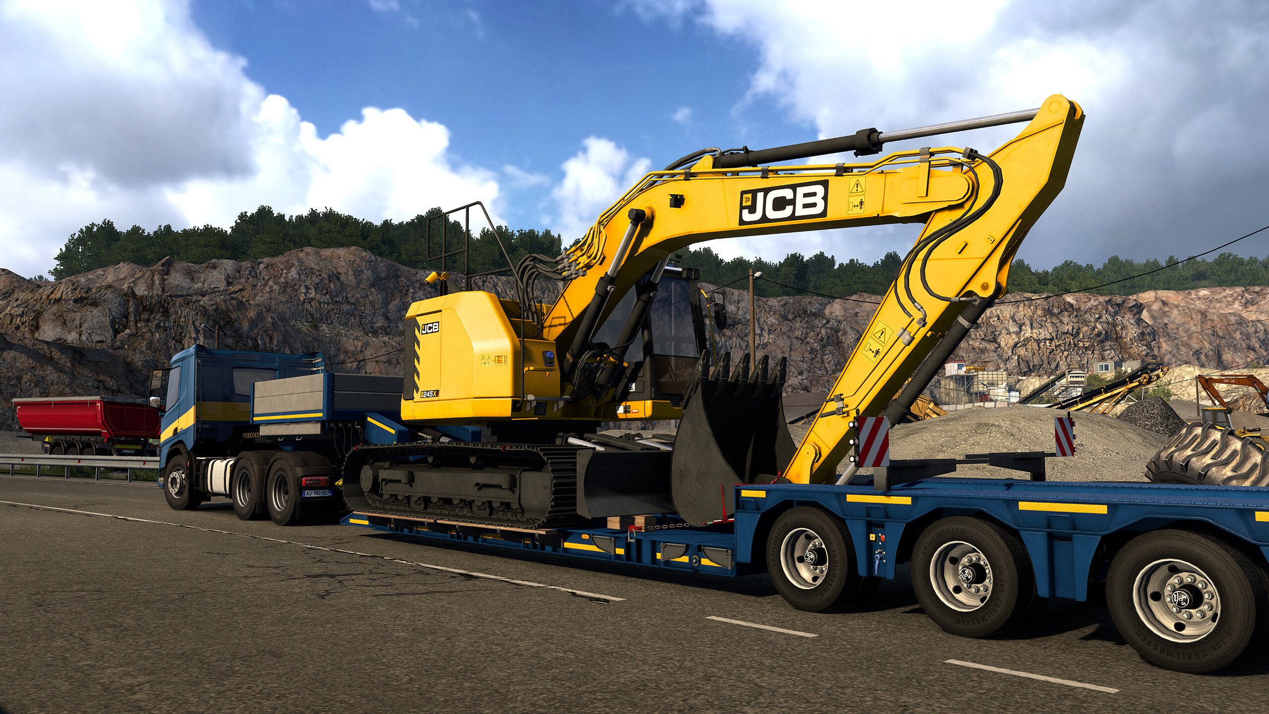 Euro Truck Simulator 2: JCB Equipment Pack