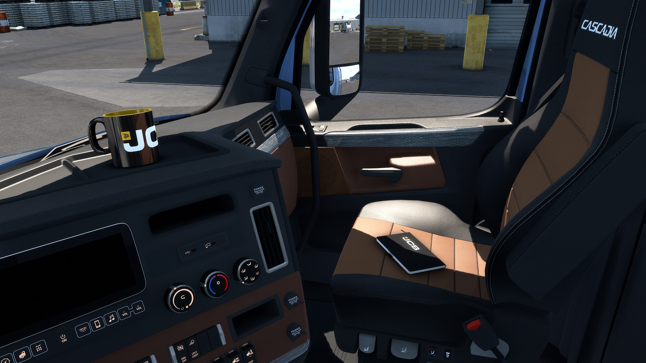 American Truck Simulator: JCB Equipment Pack